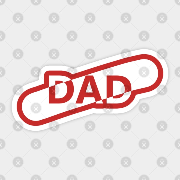 Dad or Daddy Gift Sticker by Toozidi T Shirts